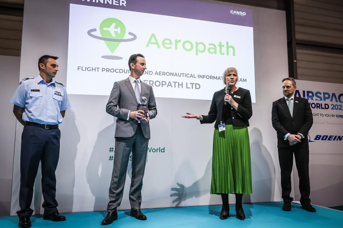 Aeropath wins CANSO Global Safety Achievement Award 2022