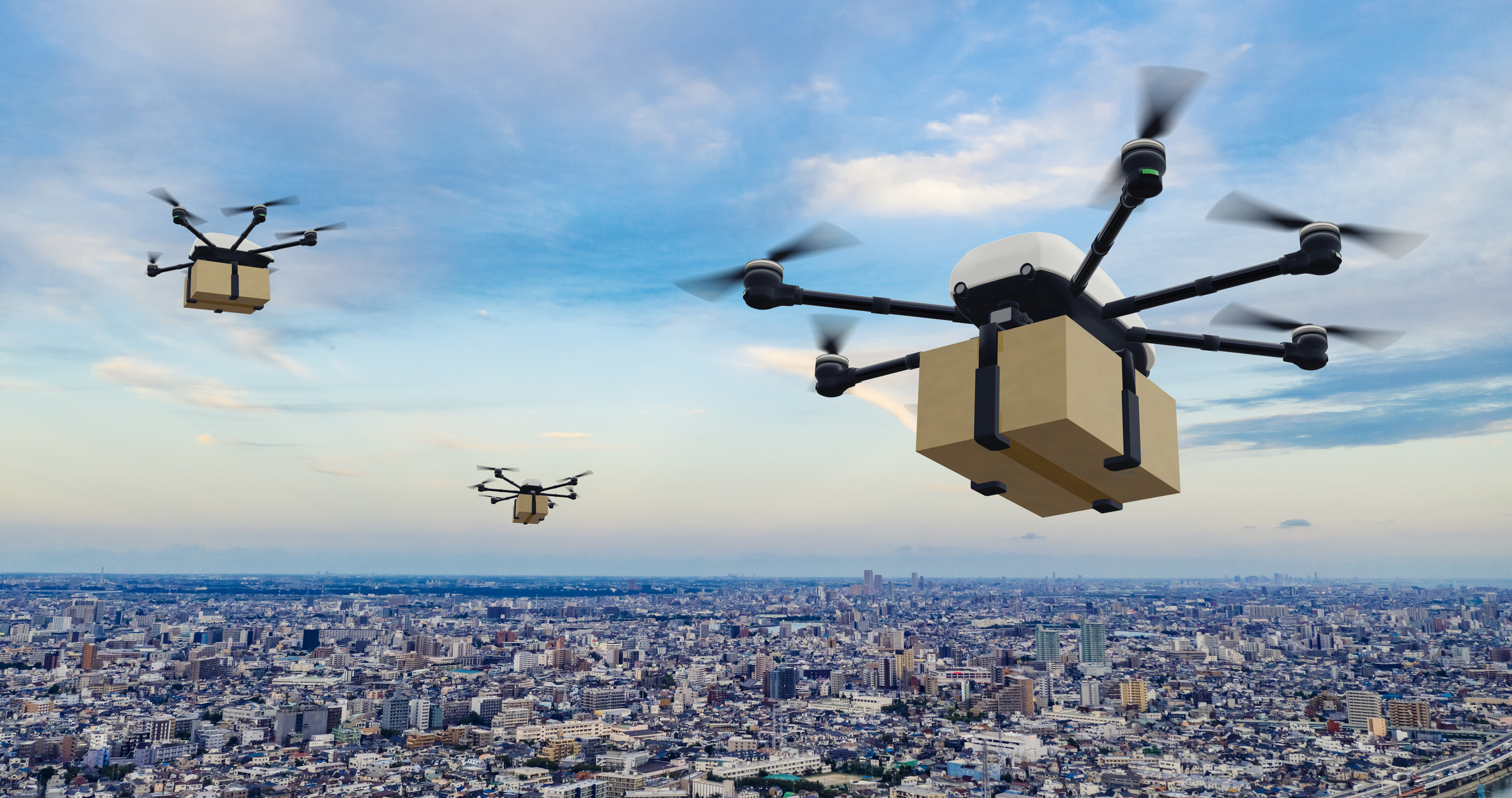 Large-scale drone ops are already here!